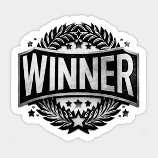 Winner Sticker